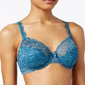 Bali Teal Lace Bra Intimates Sleepwear